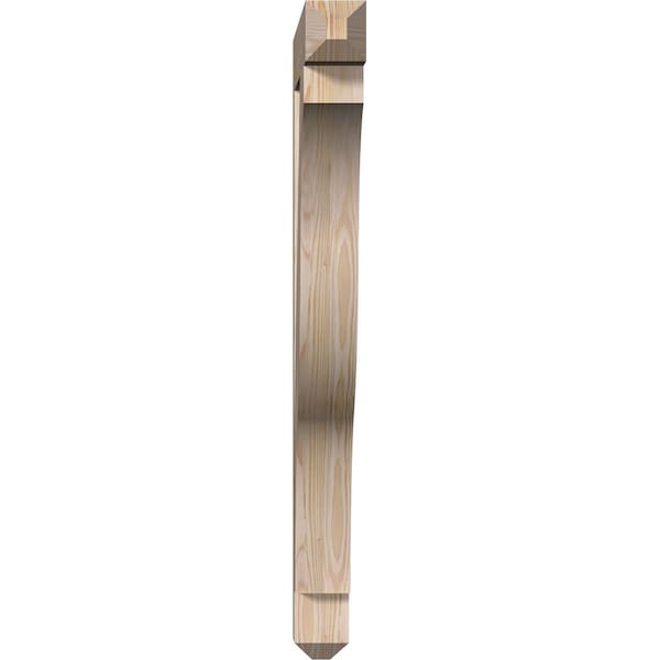 Funston Craftsman Smooth Bracket, Douglas Fir, 3 1/2W X 28D X 40H